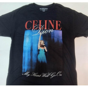 Celine Dion - My Heart Will Go On Official T Shirt ( Men S, M, L ) ***READY TO SHIP from Hong Kong***